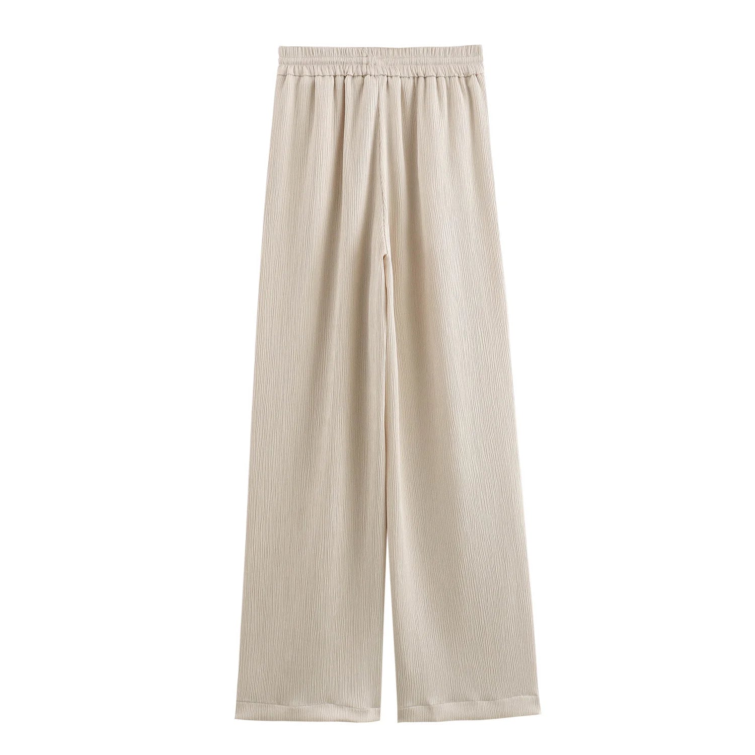 2024 Autumn Women Casual Blazer Coat Pants Set Long Sleeve Double Breasted Blazer + Wide Leg Trousers Lady Office Outfit