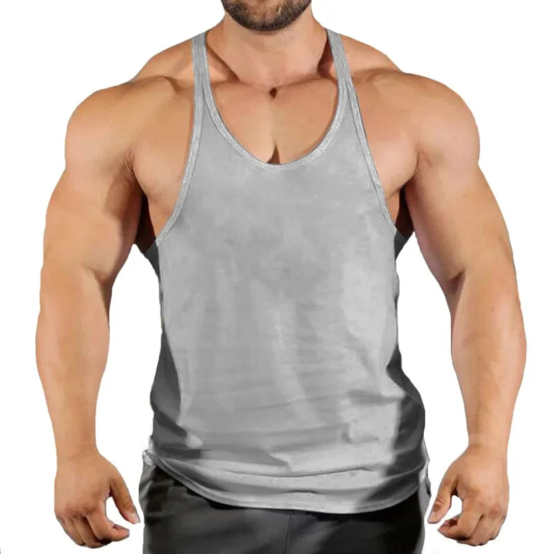 Gym Man Workout Bodybuilding Shirt Men Singlets Stringer Undershirt Vests Tank Top Vest Men's Brand Clothes Clothing Muscle Gyms